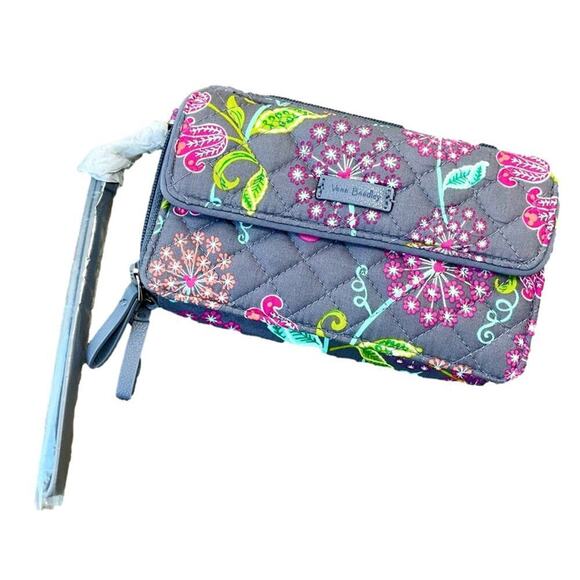 Vera Bradley Disney Mickey and Friends Gray All in One Crossbody Wristlet by NWT - Picture 9 of 10